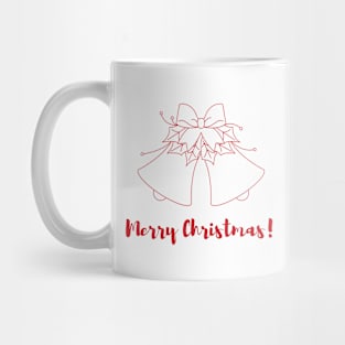 Holiday Collection - Merry Christmas (White/Red) Mug